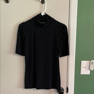 NEW WITHOUT TAGS Amazon Essentials Black Short Sleeve Top